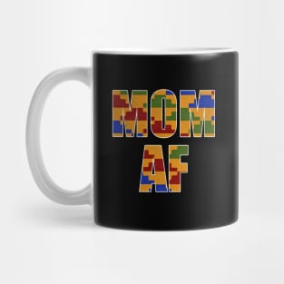 Mom Af, African Pattern Mug